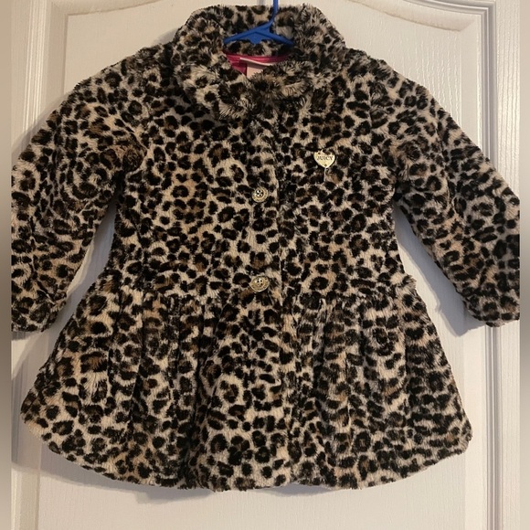 Juicy Couture Other - Juicy Couture Leopard Print Jacket Size 3T